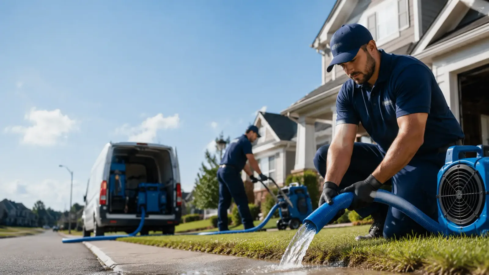 Flood Damage Restoration in Newkirk, OK